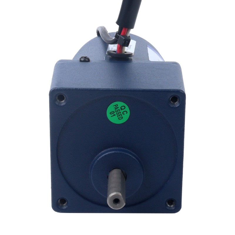 Ofertas almacén EE. UU. - 6W 110VAC Motor de velocidad variable de CA monofásico con caja de cambios rectos