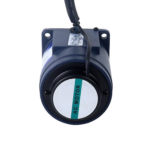 15W 110VAC 18-310RPM 0,37Nm(52,40oz.in) Motor de velocidad variable de CA monofásico con caja de cambios rectos 15W 110VAC 18-310RPM 0,37Nm(52,40oz.in) Motor de velocidad variable de CA monofásico con caja de cambios rectos