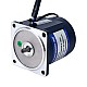 Fase única 110VAC 25W 60Hz Brida 80mm Relación de transmisión 5:1 Motor de inducción de CA con caja de cambios rectos 25W 110VAC 60Hz 18-310RPM 0,61Nm(86,38oz.in) Brida 80mm Motor de velocidad variable de CA monofásico con caja de cambios rectos - 4IK25RGN-A/4GN5K | StepperOnline