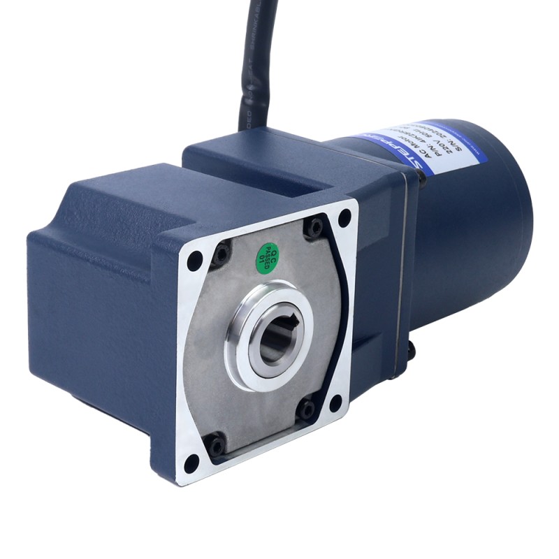 25W 110VAC 3,90Nm(552,28oz.in) Motor de velocidad variable de CA monofásico con caja de cambios en ángulo recto