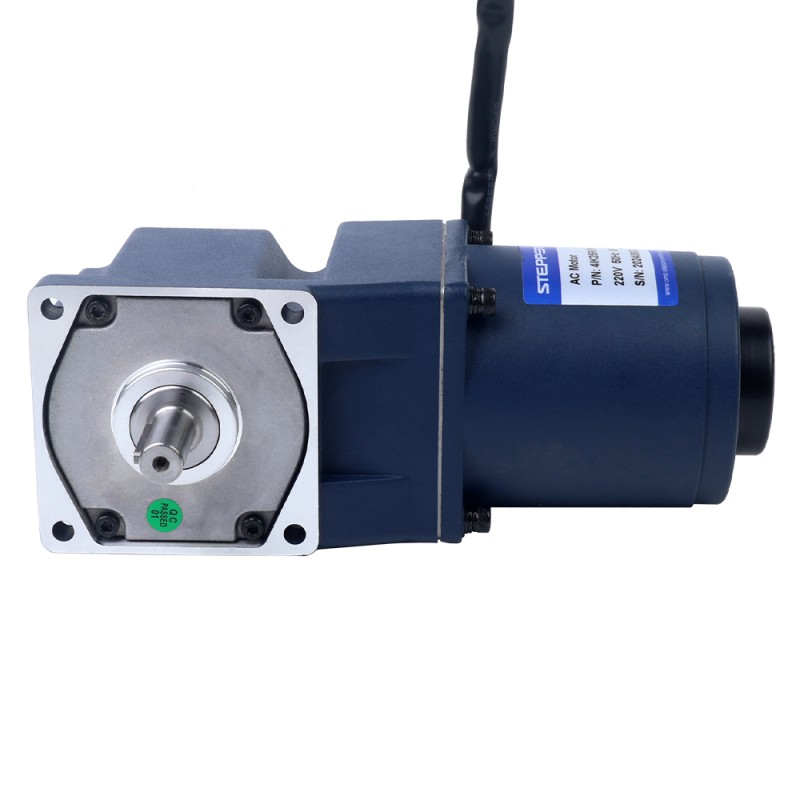 25W 110VAC 3,90Nm(552,28oz.in) Motor de velocidad variable de CA monofásico con caja de cambios en ángulo recto