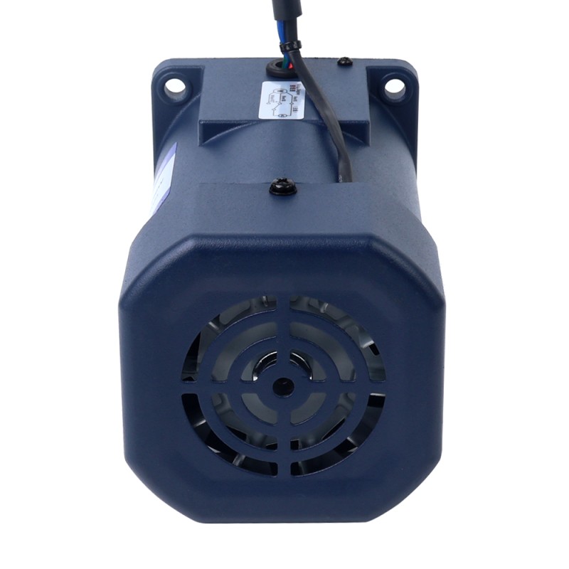 120W 220VAC 12,00Nm(1699,32oz.in) Motor de velocidad variable de CA monofásico con caja de cambios en ángulo recto