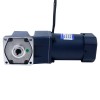 120W 220VAC 12,00Nm(1699,32oz.in) Motor de velocidad variable de CA monofásico con caja de cambios en ángulo recto