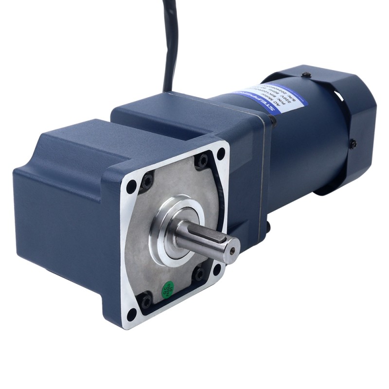 120W 220VAC 6,20Nm(877,98oz.in) Motor de velocidad variable de CA monofásico con caja de cambios en ángulo recto