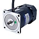 Fase única 110VAC 90W 60Hz Brida 90mm Relación de transmisión 30:1 Motor de inducción de CA con caja de cambios rectos 90W 110VAC 60Hz 3-51,67RPM 10,43Nm(1477,01oz.in) Brida 90mm Motor de velocidad variable de CA monofásico con caja de cambios rectos - 5IK90RGU-AF/5GU30KB | StepperOnline
