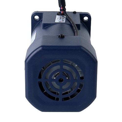 Fase única 110VAC 90W 60Hz Brida 90mm Relación de transmisión 30:1 Motor de inducción de CA con caja de cambios rectos 90W 110VAC 60Hz 3-51,67RPM 10,43Nm(1477,01oz.in) Brida 90mm Motor de velocidad variable de CA monofásico con caja de cambios rectos - 5IK90RGU-AF/5GU30KB | StepperOnline