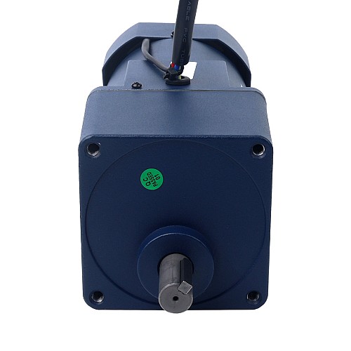 Fase única 110VAC 90W 60Hz Brida 90mm Relación de transmisión 30:1 Motor de inducción de CA con caja de cambios rectos 90W 110VAC 60Hz 3-51,67RPM 10,43Nm(1477,01oz.in) Brida 90mm Motor de velocidad variable de CA monofásico con caja de cambios rectos - 5IK90RGU-AF/5GU30KB | StepperOnline
