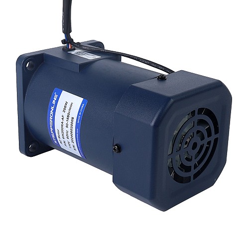 200W 110VAC 60Hz 90-1550RPM 1,20Nm(169,93oz.in) Brida 104mm Motor de velocidad variable CA monofásico - 6IK200RA-AF | StepperOnline