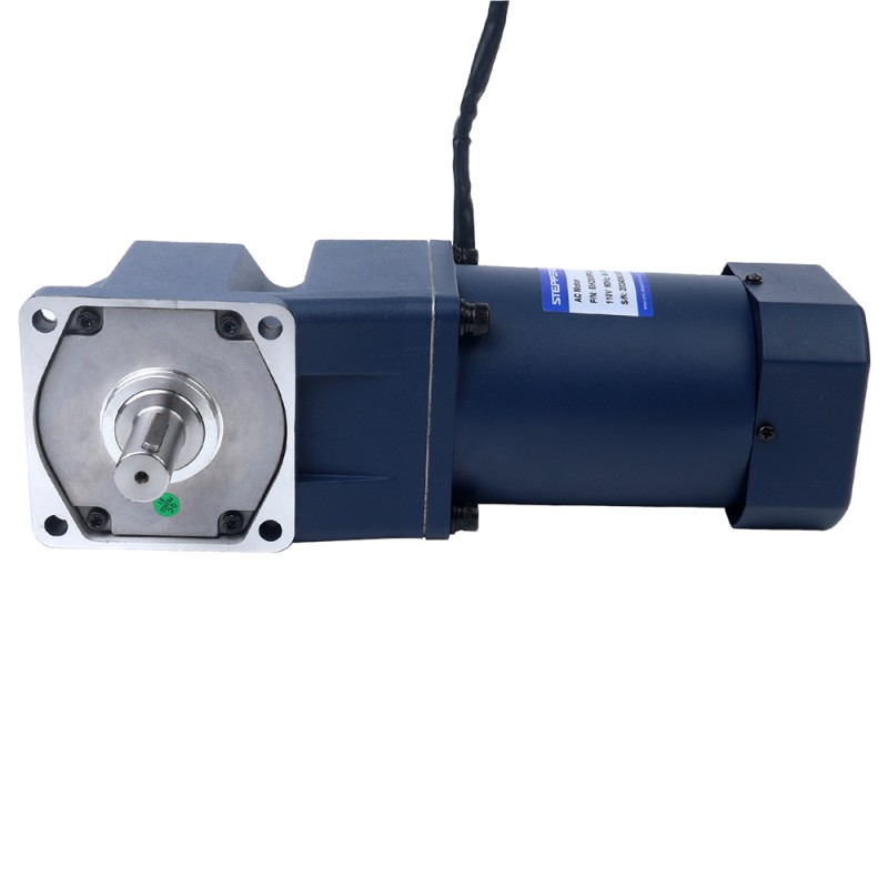 200W 110VAC 60,00Nm(8496,6oz.in) Motor de velocidad variable de CA monofásico con caja de cambios en ángulo recto