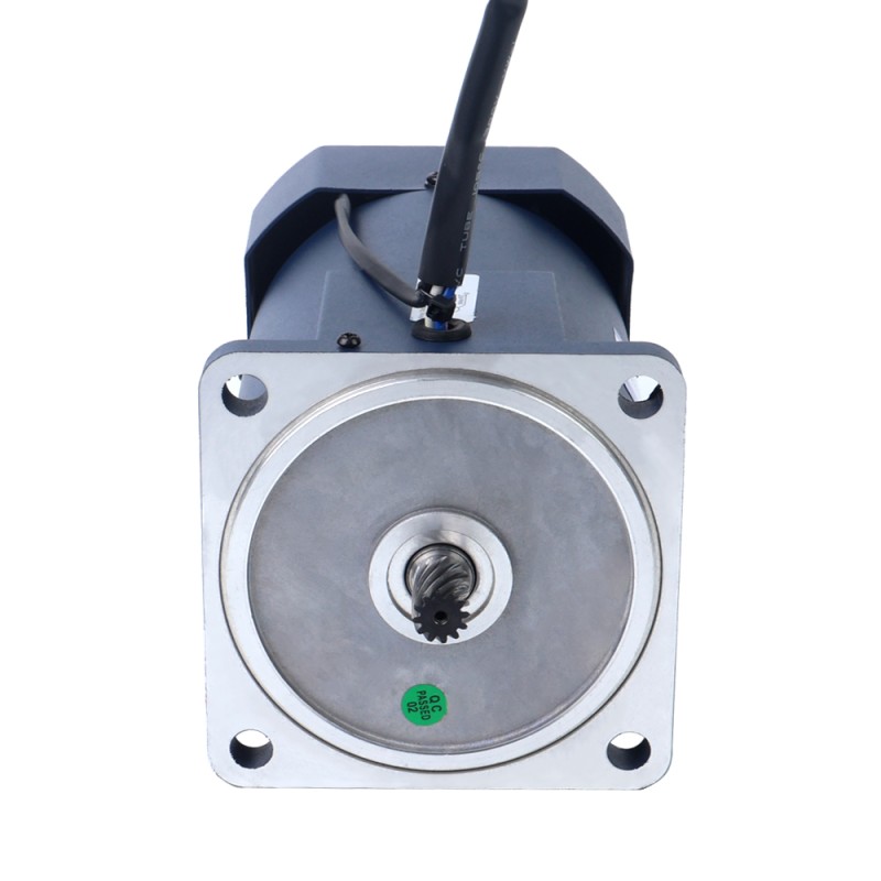 200W 220VAC 60,00Nm(8496,6oz.in) Motor de velocidad variable de CA monofásico con caja de cambios en ángulo recto