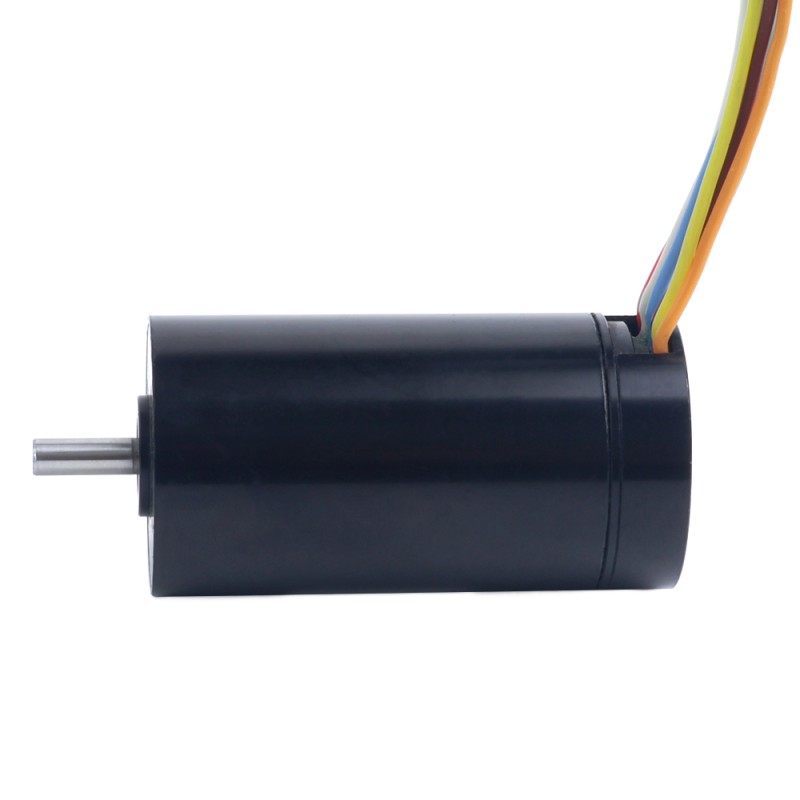 Motor sin escobillas sin núcleo redondo 24V 14500RPM 80mNm 121,47W 6,31A Ф32x61mm