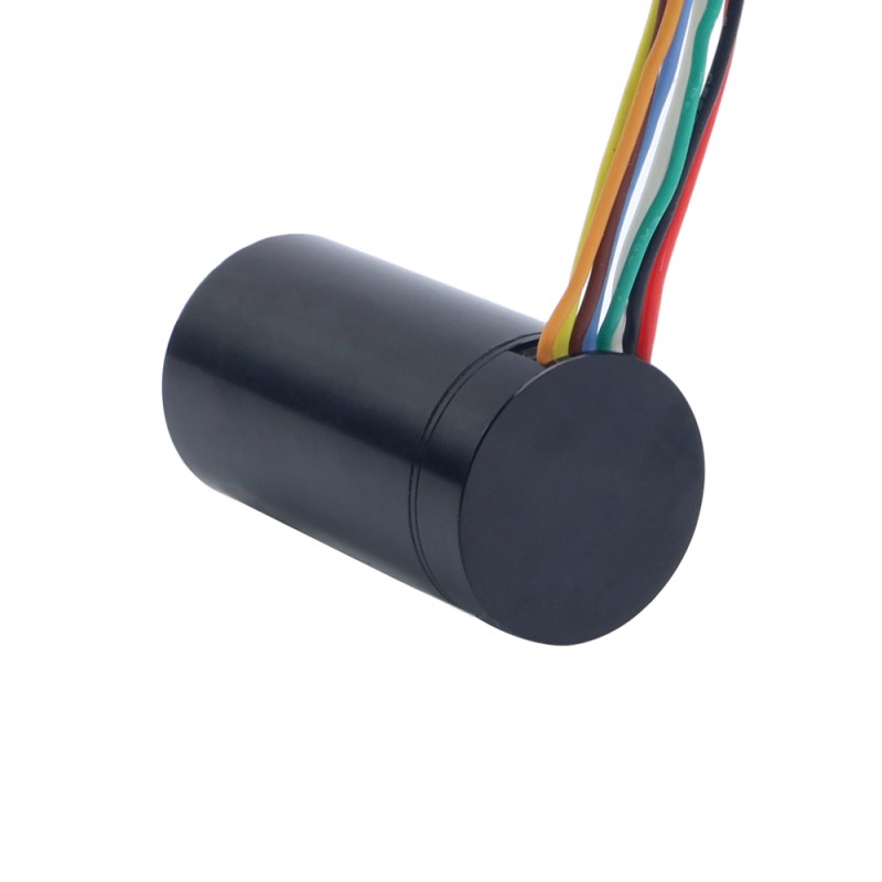 Motor sin escobillas sin núcleo redondo 24V 14500RPM 80mNm 121,47W 6,31A Ф32x61mm