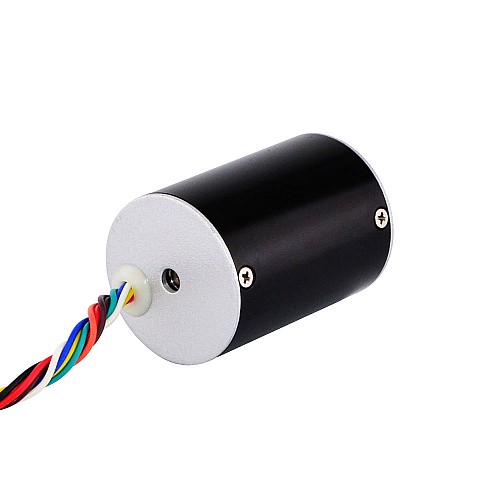 24V 5000RPM 0.029Nm 15W 0.98A Redondo Ф36x50mm Motor CC sin escobillas