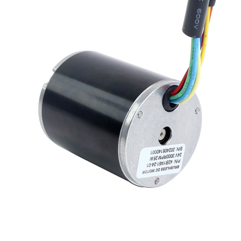 24V 3000RPM 0,08Nm 25W 1,80A Φ42x51mm Motor BLDC
