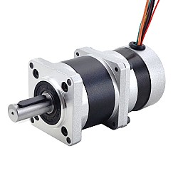 Motor BLDC de engranajes 24V 84W 350RPM 1.89Nm(267.65oz.in) 10:1 Caja de cambios de alta precisión