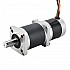 Motor BLDC de engranajes 24V 172W 35RPM  25.00Nm(3540.29oz.in) 100:1 Caja de cambios de alta precisión