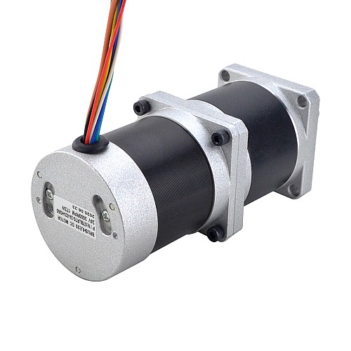 Motor BLDC de engranajes 24V 172W 70RPM  17.63Nm(2496.61oz.in) 50:1 Caja de cambios de alta precisión Motor BLDC de engranajes 24V 172W 70RPM  17.63Nm(2496.61oz.in) 50:1 Caja de cambios de alta precisión