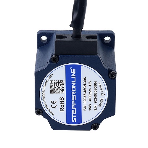 Motor BLDC de engranajes 48V 15W 150RPM 0,70Nm(99,13oz.in) Caja de engranajes rectos 20:1 Motor BLDC de engranajes 48V 15W 150RPM 0,70Nm(99,13oz.in) Caja de engranajes rectos 20:1