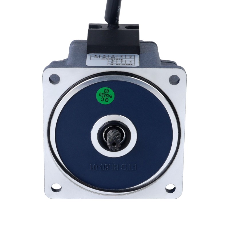 Motor BLDC de engranajes 48V 40W 600RPM 0,52Nm(73,64oz.in) Caja de engranajes rectos 5:1