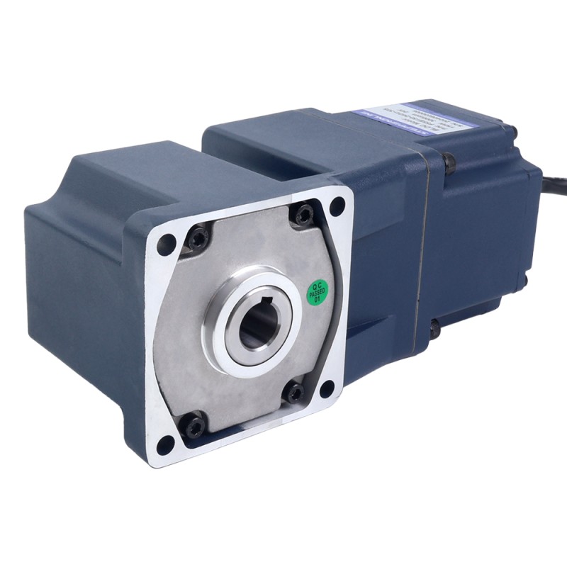 Motor BLDC con engranaje de 24V, 150W, 150RPM, 6,66Nm(943,00oz.in), Caja de cambios de ángulo recto 20:1
