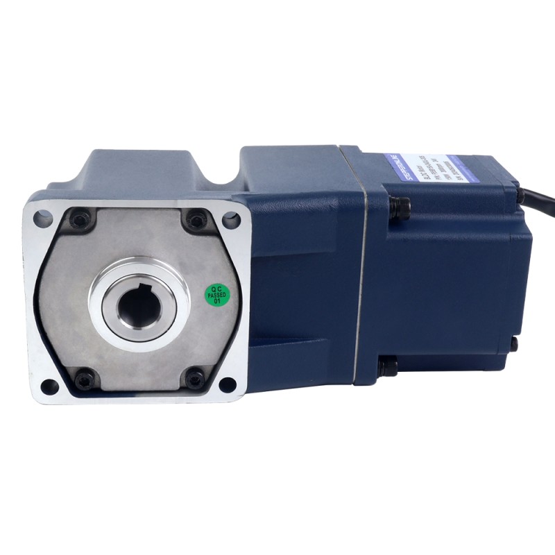 Motor BLDC con engranaje de 24V, 150W, 150RPM, 6,66Nm(943,00oz.in), Caja de cambios de ángulo recto 20:1