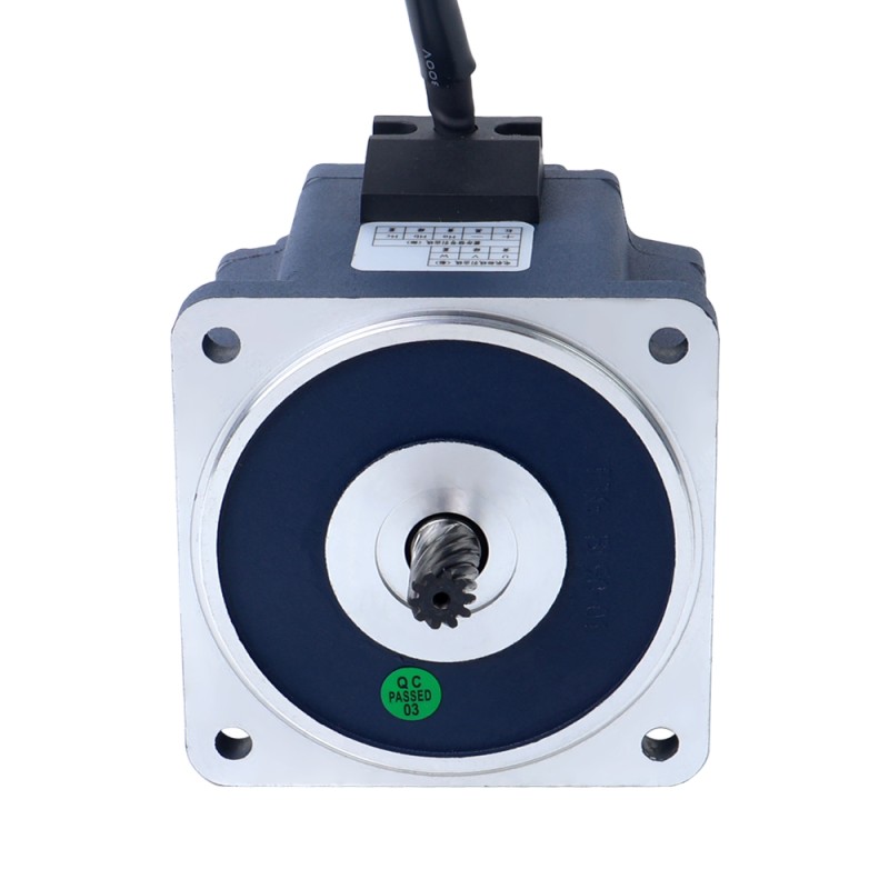 Motor BLDC de engranajes 48V 150W 100RPM 9,50Nm(1345,31oz.in) Caja de engranajes rectos 30:1