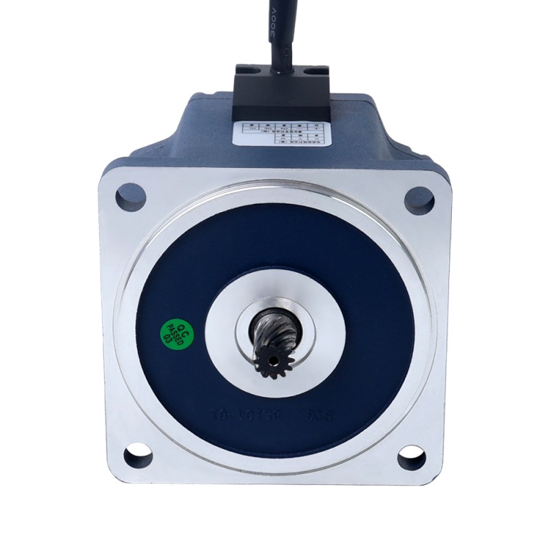 Motor BLDC de engranajes 24V 250W 15RPM 40,00Nm(5664,48oz.in) Caja de engranajes rectos 200:1