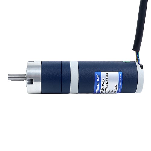 24V 30W 30RPM Motor DC sin Escobillas con Caja Reductora 6,90Nm(977,12oz.in) 99,5:1 Caja Planetaria - M42B30-24P-30S/G42-99.5S1 | StepperOnline 24V 30W 30RPM Motor DC sin Escobillas con Caja Reductora 6,90Nm(977,12oz.in) 99,5:1 Caja Planetaria - M42B30-24P-30S/G42-99.5S1 | StepperOnline
