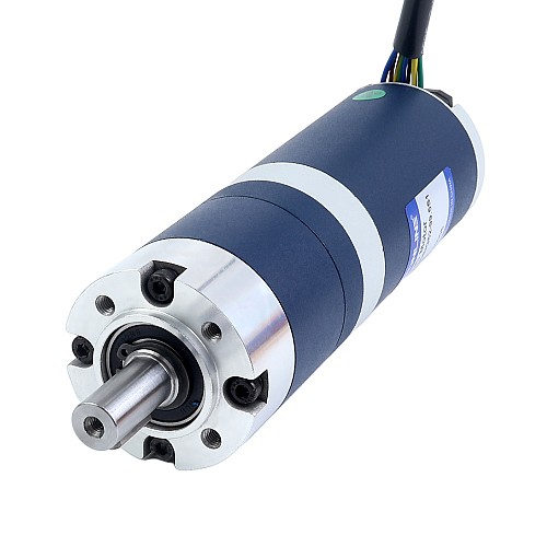 24V 60W 30,1RPM Motor DC sin Escobillas con Caja Reductora 13,80Nm(1954,24oz.in) 99,5:1 Caja Planetaria 24V 60W 30,1RPM Motor DC sin Escobillas con Caja Reductora 13,80Nm(1954,24oz.in) 99,5:1 Caja Planetaria