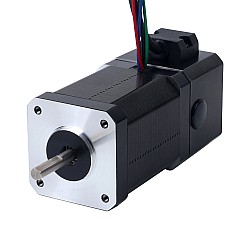 Motor paso a paso Nema 17 de 0,72Nm(101,96oz.in) con freno electromagnético de 24V 3,7W
