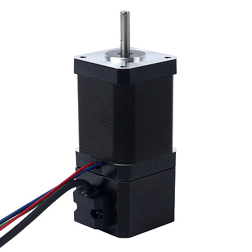 Motor paso a paso Nema 17 de 0,72Nm(101,96oz.in) con freno electromagnético de 24V 3,7W Motor paso a paso Nema 17 de 0,72Nm(101,96oz.in) con freno electromagnético de 24V 3,7W