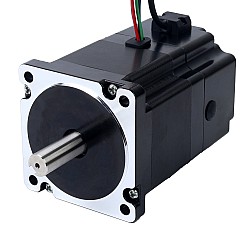 Motor paso a paso Nema 34 de 4,8Nm(679,74oz.in) con freno electromagnético de 24V 6,8W