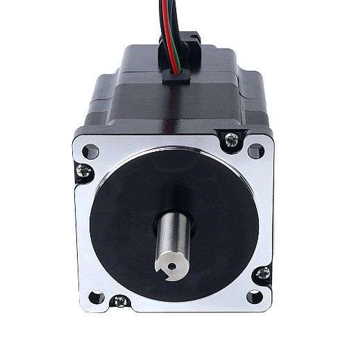 Motor paso a paso Nema 34 de 4,8Nm(679,74oz.in) con freno electromagnético de 24V 6,8W - 34HS31-6004D-B700 | StepperOnline Motor paso a paso Nema 34 de 4,8Nm(679,74oz.in) con freno electromagnético de 24V 6,8W - 34HS31-6004D-B700 | StepperOnline