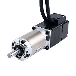 Motor paso a paso Nema 11 de lazo cerrado L=32mm con caja de engranajes planetaria serie EG relación 100:1