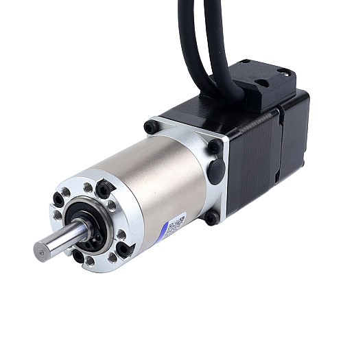 Motor paso a paso Nema 11 de lazo cerrado L=32mm con caja de engranajes planetaria serie EG relación 100:1 - 11HS12-1004D-E1000-EGS100 | StepperOnline