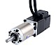 Motor paso a paso Nema 11 de lazo cerrado L=32mm con caja de engranajes planetaria serie EG relación 100:1 - 11HS12-1004D-E1000-EGS100 | StepperOnline
