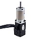 Motor paso a paso Nema 11 de lazo cerrado L=32mm con caja de engranajes planetaria serie EG relación 100:1 - 11HS12-1004D-E1000-EGS100 | StepperOnline
