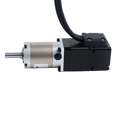 Motor paso a paso Nema 11 de lazo cerrado L=32mm con caja de engranajes planetaria serie EG relación 50:1 - 11HS12-1004D-E1000-EGS50 | StepperOnline