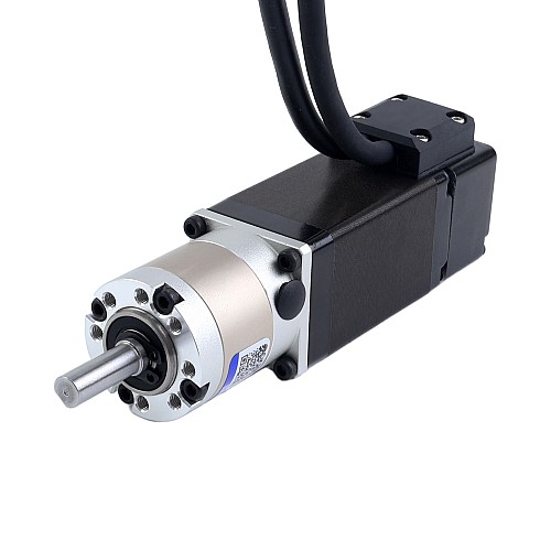 Motor paso a paso Nema 11 de lazo cerrado L=51mm con caja de engranajes planetaria serie EG relación 10:1 - 11HS20-1004D-E1000-EGS10 | StepperOnline