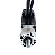 Motor paso a paso Nema 11 de lazo cerrado L=51mm con caja de engranajes planetaria serie EG relación 10:1 - 11HS20-1004D-E1000-EGS10 | StepperOnline