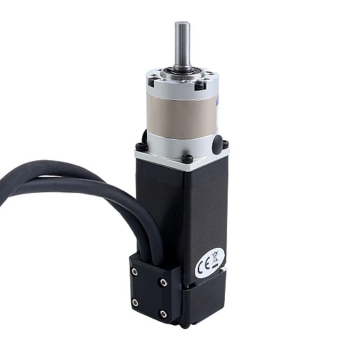 Motor paso a paso Nema 11 de lazo cerrado L=51mm con caja de engranajes planetaria serie EG relación 10:1 - 11HS20-1004D-E1000-EGS10 | StepperOnline