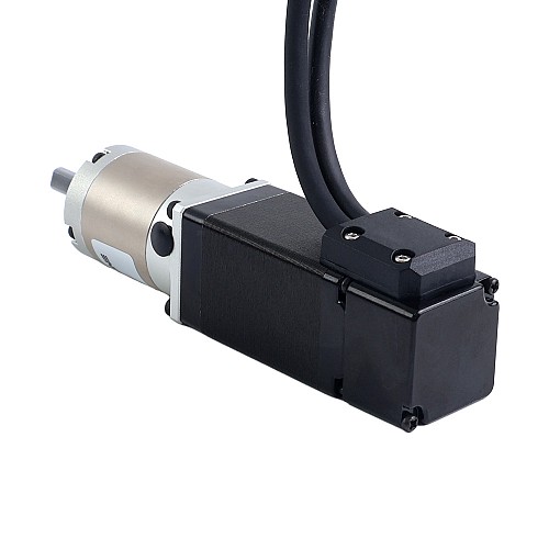 Motor paso a paso Nema 11 de lazo cerrado L=51mm con caja de engranajes planetaria serie EG relación 50:1 - 11HS20-1004D-E1000-EGS50 | StepperOnline