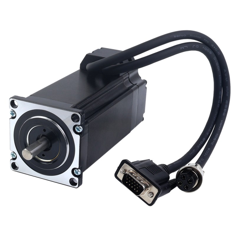 Kit de Motor de Bucle Cerrado YS Series de 4 Ejes 3.00Nm(424.83oz.in) Nema 23 con Fuente de Alimentación
