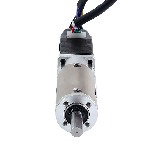 Motor paso a paso Nema 8 de lazo cerrado L=38mm con caja de engranajes planetaria serie EG relación 100:1 - 8HS15-0604D-E1000-EGS100 | StepperOnline