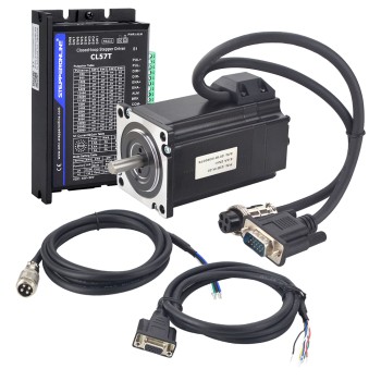Kit CNC paso a paso de circuito cerrado de 1 eje serie TP 2.0Nm(283.22oz.in) Motor y Driver Nema 23