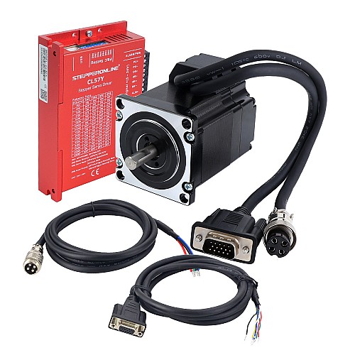 YS Series Kit CNC Motor Paso a Paso de Closed Loop 1 Eje 1,20Nm(169,93oz.in) Motor Nema 23 y Controlador YS Series Kit CNC Motor Paso a Paso de Closed Loop 1 Eje 1,20Nm(169,93oz.in) Motor Nema 23 y Controlador