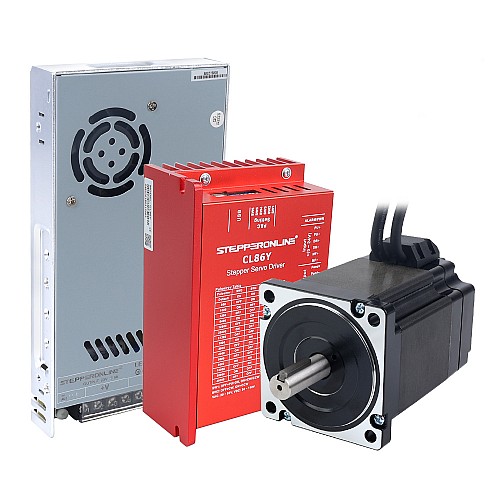 YS Series Kit CNC Motor de Closed Loop 1 Eje 6,50Nm(920,48oz.in) Motor Nema 34 con Fuente de Alimentación YS Series Kit CNC Motor de Closed Loop 1 Eje 6,50Nm(920,48oz.in) Motor Nema 34 con Fuente de Alimentación