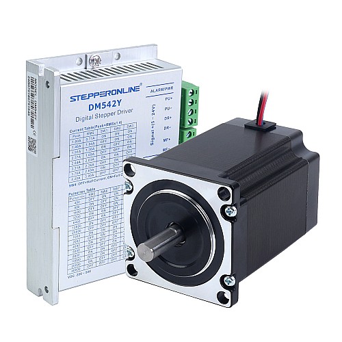 Kit de Motor Paso a Paso YS Series de 1 Eje 1.9Nm(269.06oz.in) Nema 23 con Driver Kit de Motor Paso a Paso YS Series de 1 Eje 1.9Nm(269.06oz.in) Nema 23 con Driver