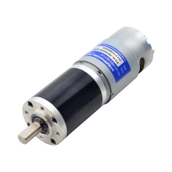 Motorreductor cepillado de 24V CC 30 kg.cm/12,5RPM con caja de cambios planetaria 264:1