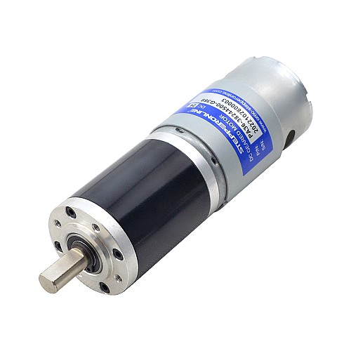 Motorreductor cepillado de 24V CC 30 kg.cm/8,9RPM con caja de cambios planetaria 369:1 Motorreductor cepillado de 24V CC 30 kg.cm/8,9RPM con caja de cambios planetaria 369:1